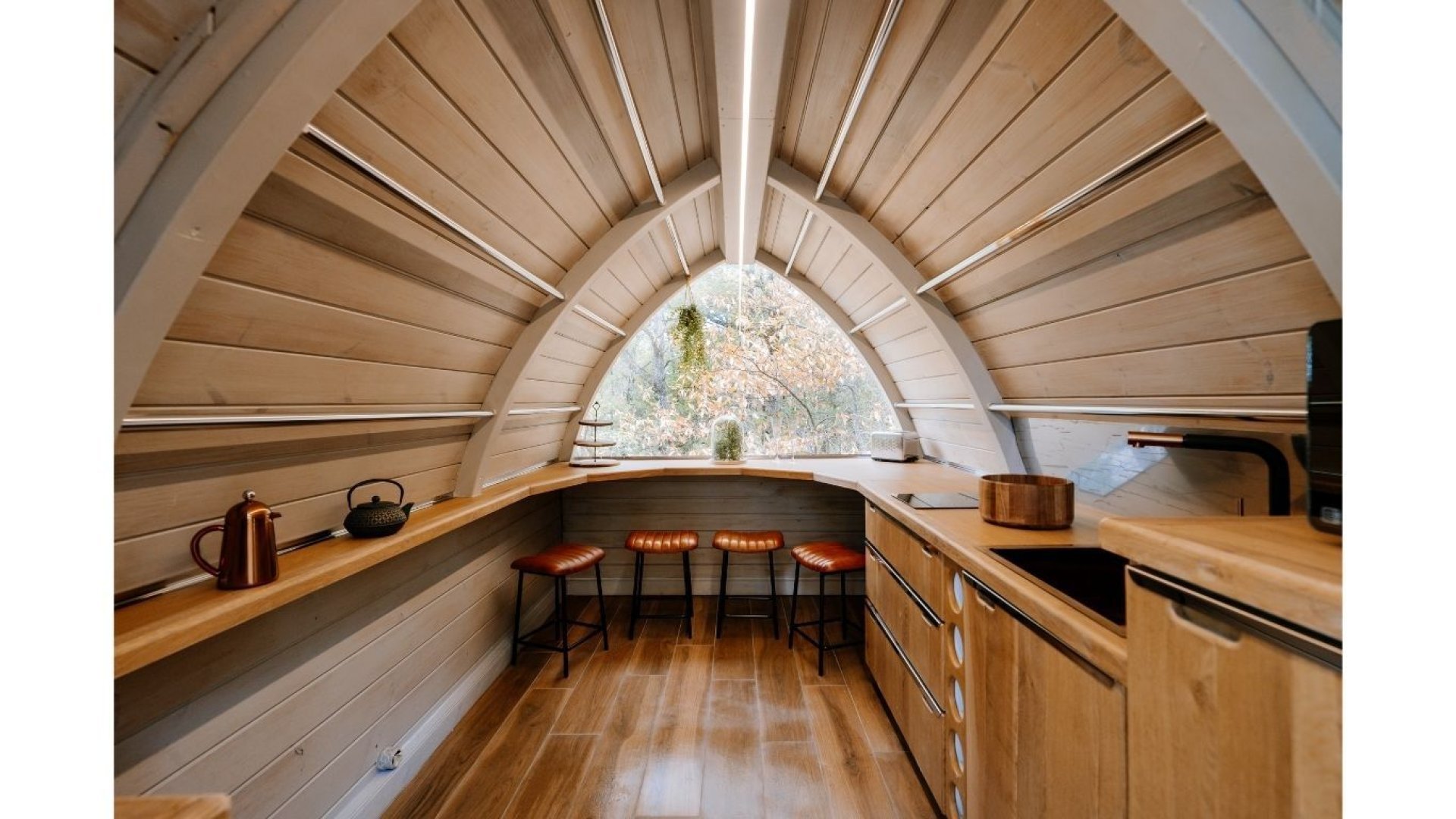 Salon cuisine chauffé climatisé